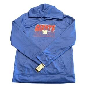 NWT NFL Team Apparel New York Giants Football Performance Hoodie, Youth XL 18/20